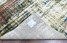 9x12 Beige, Gray, Rust Color Power Loom Oushak Wool Modern Oriental Rug