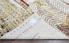 9x12 Beige, Brown, Gold Color Power Loom Oushak Wool Modern Oriental Rug