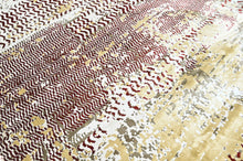 9x12 Beige, Brown, Gold Color Power Loom Oushak Wool Modern Oriental Rug