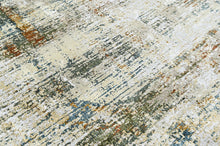 9x12 Gray, Beige, Burnt Orange Color Power Loom Oushak Wool Modern Oriental Rug