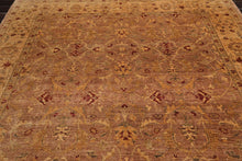 8x10 Brown, Gold Color Hand Knotted Persian 100% Wool Traditional Oriental Rug