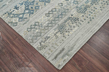 6x9 Gray LoomBloom Hand Knotted Modern & Contemporary Textured Tibetan 100% Wool Oriental Area Rug