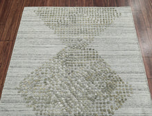 4x6 Gray LoomBloom Hand Knotted Modern & Contemporary Textured Tibetan 100% Wool Oriental Area Rug