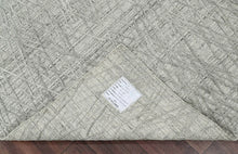 4x6 Gray LoomBloom Hand Knotted Modern & Contemporary Textured Tibetan 100% Wool Oriental Area Rug