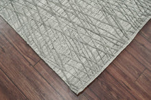 4x6 Gray LoomBloom Hand Knotted Modern & Contemporary Textured Tibetan 100% Wool Oriental Area Rug
