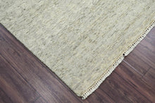 5x7 Gray, Beige Hand Knotted Abstract Tibetan 100% Wool Modern & Contemporary Oriental Area Rug