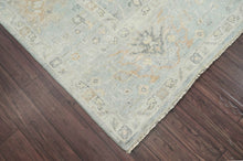 Multi Size Gray Hand Knotted Turkish Oushak 100% Wool Oushak Traditional Oriental Area Rug