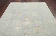 Multi Size Slate, Gray Hand Knotted Afghan Oushak 100% Wool Oushak Traditional Oriental Area Rug
