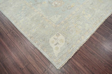 Multi Size Slate, Gray Hand Knotted Afghan Oushak 100% Wool Oushak Traditional Oriental Area Rug