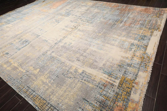 12' x15'  Sherpa Wool and Silk Oriental Area Persian Rug