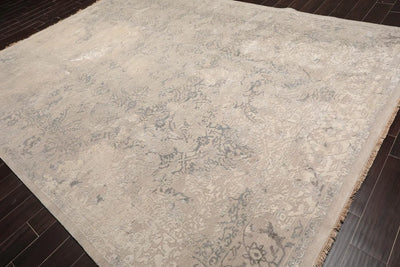 9' x12' Sherpa Wool and Silk Oriental Area Persian Rug - Oriental Rug Of Houston