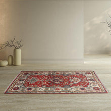 3'x5' Hand Knotted Turkish Oushak 100% Wool Traditional Oriental Area Rug Rust,Beige Color - Oriental Rug Of Houston