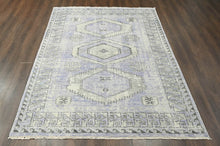 Multi Size Gray, Lavender Hand Knotted 100% Wool Turkish Oushak Traditional Oriental Area Rug