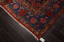 7'5" x 11'1" Hand Knotted Viss Wool Traditional Oriental Area Rug Burnt Orange