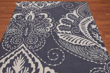 5' x 8' Handmade Loop & cut pile 100% Wool Traditional Oriental Area rug Ivory - Oriental Rug Of Houston