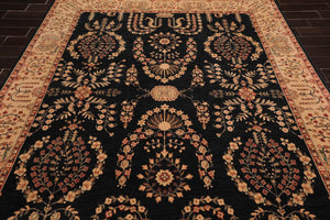 7'6"x9'6" Parthia Ahar 100% New Zealand Wool Traditional Area Rug - Oriental Rug Of Houston