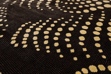 7'6" x 10'10" 100% New Zealand Wool Modern Oriental Area Rug Black - Oriental Rug Of Houston