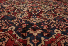 10' 5''x11' 10'' Rust, Ivory Hand Knotted 100% Wool Bhakhtiari Traditional Oriental Area Rug