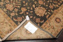 7'9" x 9'9" NA94 SPRUCE Hand Knotted 100% Wool Area Rug Grayish Green - Oriental Rug Of Houston