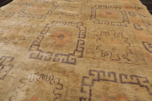 Hand Knotted 100% Wool Traditional Oriental Area Rug Moss 3'1" x 5'2" - Oriental Rug Of Houston