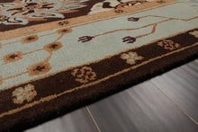 9'2'' x 12'1'' Tufenkian Hand Knotted Arts & Craft Oriental Area Rug Chocolate - Oriental Rug Of Houston