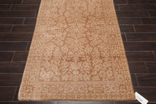 4' x 6' Hand Knotted 100% Wool Traditional Oriental Area Rug Tan - Oriental Rug Of Houston