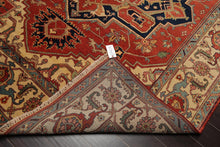 8' x 9'11'' Hand Knotted 100% Wool Herizz Traditional Oriental Area Rug Rust - Oriental Rug Of Houston