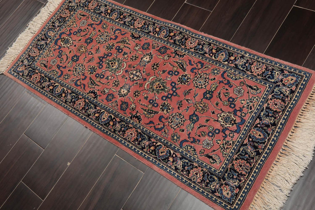 2x3 Blush Hand Knotted Persian Area Rug | Oriental Rug of Houston ...