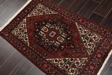 2'6'' x 4' Hand Knotted Wool Herizz Traditional 200 KPSI Oriental Area Rug Rust