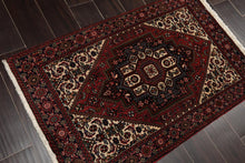 2'6'' x 4' Hand Knotted Wool Herizz Traditional 200 KPSI Oriental Area Rug Rust - Oriental Rug Of Houston