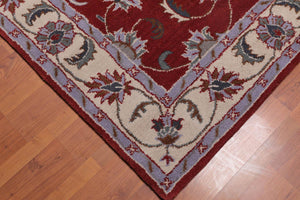 5' x 8' Handmade 100% Wool Traditional Oriental Area rug Traditional Rust