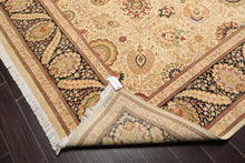 9'3'' x 12'2'' Hand Knotted 100% Wool Pak-Parsian 16/18 300 KPSI Area Rug Beige - Oriental Rug Of Houston