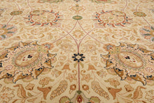 9'3'' x 12'2'' Hand Knotted 100% Wool Pak-Parsian 16/18 300 KPSI Area Rug Beige - Oriental Rug Of Houston