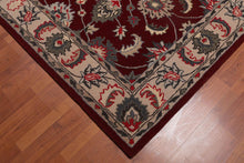 5' x 8' Handmade Wool Traditional Oriental Area Rug Traditional Burgundy - Oriental Rug Of Houston