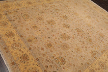 8'1'' x 10'3'' Hand Knotted 100% Wool Agra 150 KPSI Oriental Area Rug Taupe - Oriental Rug Of Houston