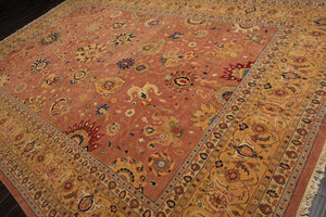 9'9" x 15' Hand Knotted 200 KPSI Wool Traditional Oriental Area Rug Gold - Oriental Rug Of Houston