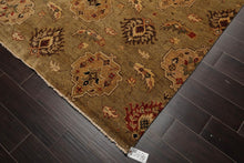 6' x 9' Hand Knotted New Zealand Wool Antique Finish Designer Area Rug Moss