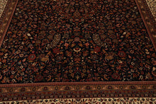 9'1'' x 12'1'' Hand Knotted Wool Saroukk 150 KPSI Area Rug Black - Oriental Rug Of Houston