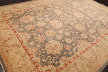 9'1'' x 12' Hand Knotted 100% Wool Peshawar Traditional Oriental Area Rug Gray - Oriental Rug Of Houston