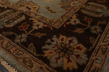 6'1" x 8'8" Hand Knotted 100% New Zealand Wool Agra Oriental Muted Area Rug Aqua - Oriental Rug Of Houston