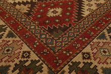 5'10 x 9' Hand Knotted 100% Wool Reversible Flat Pile Area Rug Beige - Oriental Rug Of Houston