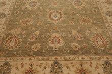 8' x 10'2" Hand Knotted 100% Wool Agra Traditional Oriental Area Rug Pistachio - Oriental Rug Of Houston