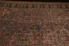 Antique MahalPersian Hand Knotted Wool Area Rug Antique Rose 12'4" x 16'4" - Oriental Rug Of Houston