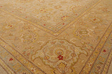 8'10'' x 12'3''Hand Knotted 100% Wool Peshawar Traditional Oriental Area Rug Tan - Oriental Rug Of Houston