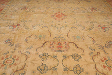Vintage Zeigler Palace Hand Knotted 100% Wool Area Rug Beige 13'9'' x 18'9'' - Oriental Rug Of Houston