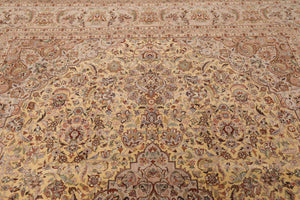 8' x 10'3" Hand Knotted 100% Wool Pakpersian 16/18 Oriental Area Rug Ivory Taupe