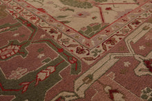10'3" x 13'9" Hand Knotted 100% Wool Traditional Oriental Area Rug Beige - Oriental Rug Of Houston
