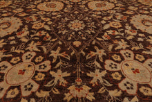 8'10'' x 12'5'' Hand Knotted Wool Peshawar Traditional Oriental Area Rug Brown - Oriental Rug Of Houston