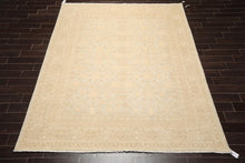 8'2'' x 10'1'' Hand Knotted 100% Wool Peshawar Traditional Muted Area Rug Beige - Oriental Rug Of Houston