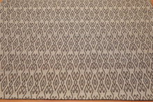 5'1" x 7'1" Hand Woven Flatweave Area Rug Contemporary Tan